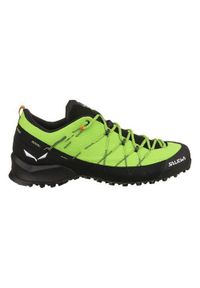 Buty trekkingowe męskie Salewa Wildfire 2. Kolor: wielokolorowy, czarny. Materiał: materiał, syntetyk. Szerokość cholewki: normalna