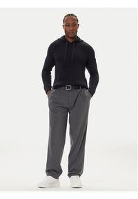 JOOP! Jeans Sweter 15 JJK-18Harrio 30049660 Granatowy Modern Fit. Kolor: niebieski. Materiał: bawełna