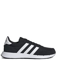 Adidas - Buty adidas Run 60s 2.0 FZ0961 - czarne. Zapięcie: sznurówki. Kolor: czarny. Materiał: skóra, zamsz, guma, materiał. Szerokość cholewki: normalna. Model: Adidas Cloudfoam. Sport: bieganie