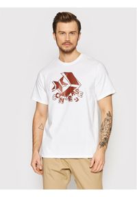 Converse T-Shirt 10022944-A02 Biały Standard Fit. Kolor: biały. Materiał: bawełna #1