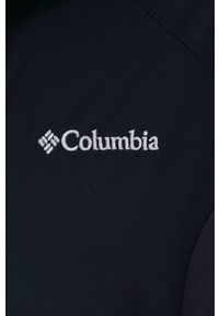 columbia - Columbia kurtka outdoorowa Sweet As II kolor czarny przejściowa. Kolor: czarny. Materiał: tkanina, materiał, softshell. Długość rękawa: raglanowy rękaw #5