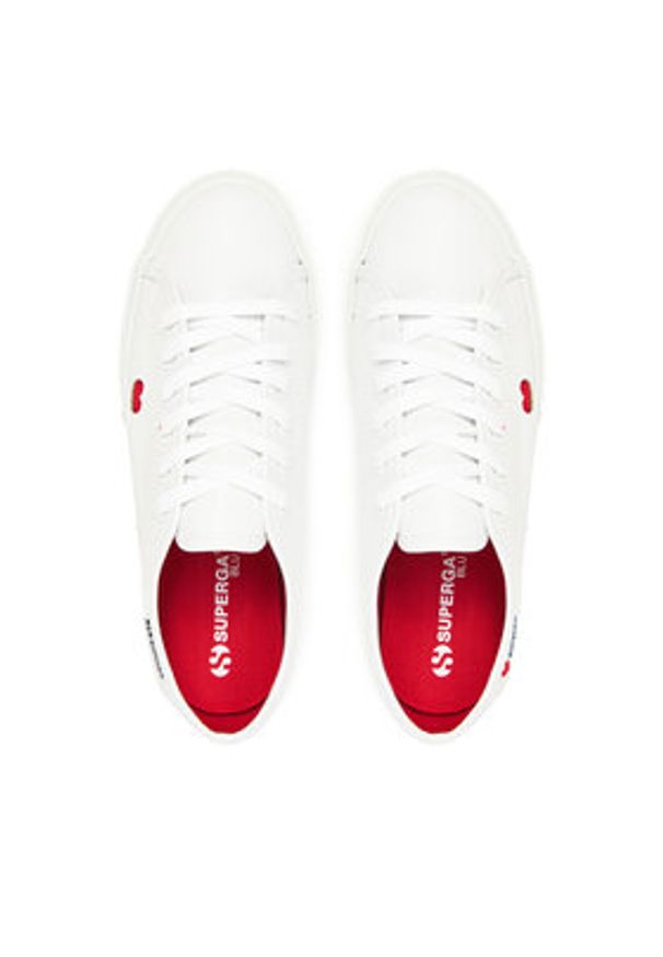 Superga Tenisówki S8137HW 3740 Biały. Kolor: biały. Materiał: materiał