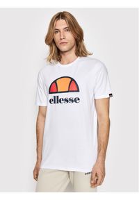 Ellesse T-Shirt Dyne SXG12736 Biały Regular Fit. Kolor: biały. Materiał: bawełna