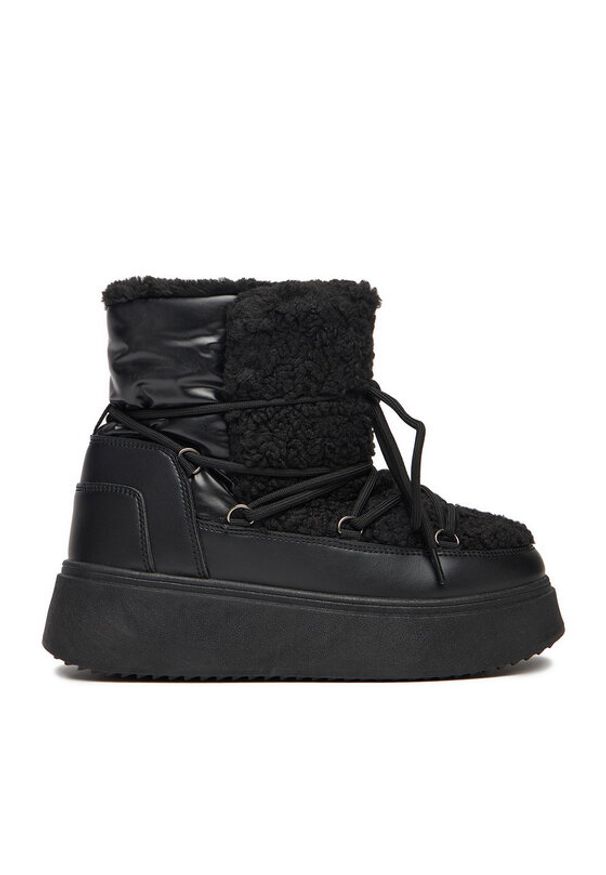 DeeZee Śniegowce HD5357 Czarny. Kolor: czarny. Materiał: materiał