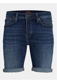 Jack & Jones - Jack&Jones Szorty jeansowe Jjirick 12250489 Niebieski Regular Fit. Kolor: niebieski. Materiał: bawełna #6