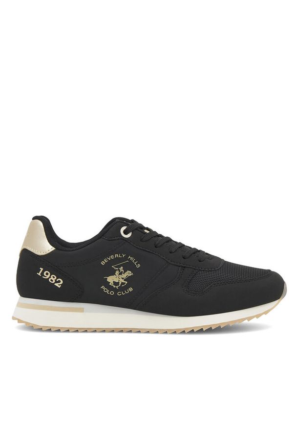 Sneakersy Beverly Hills Polo Club. Kolor: czarny