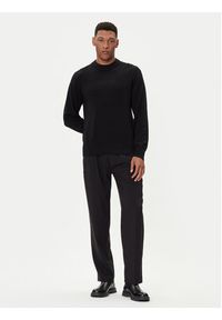Karl Lagerfeld Jeans Sweter A4M18033 Czarny Regular Fit. Kolor: czarny. Materiał: bawełna #4