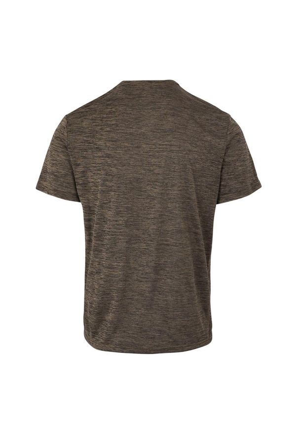 Regatta - T-shirt Męski Melanżowy Fingal Edition. Kolor: brązowy. Wzór: melanż
