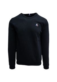 Bluza Le Coq Sportif Essentiels, Czarny, Mężczyźni. Kolor: czarny. Materiał: materiał