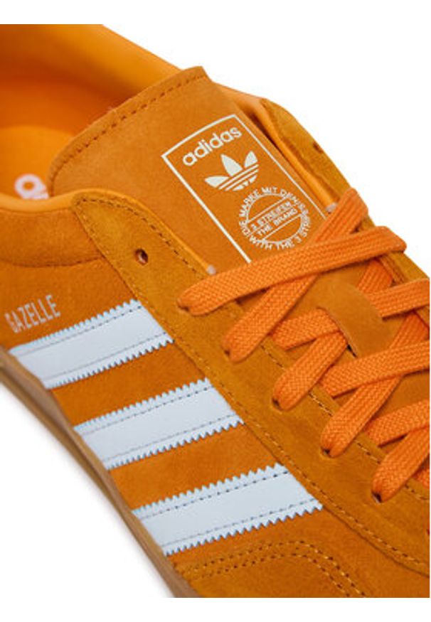 Adidas - adidas Sneakersy Gazelle IH9640 Pomarańczowy. Kolor: pomarańczowy. Materiał: skóra, zamsz. Model: Adidas Gazelle