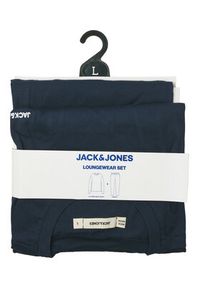Jack & Jones - Jack&Jones Piżama Everest 12273632 Granatowy Standard Fit. Kolor: niebieski. Materiał: bawełna #3