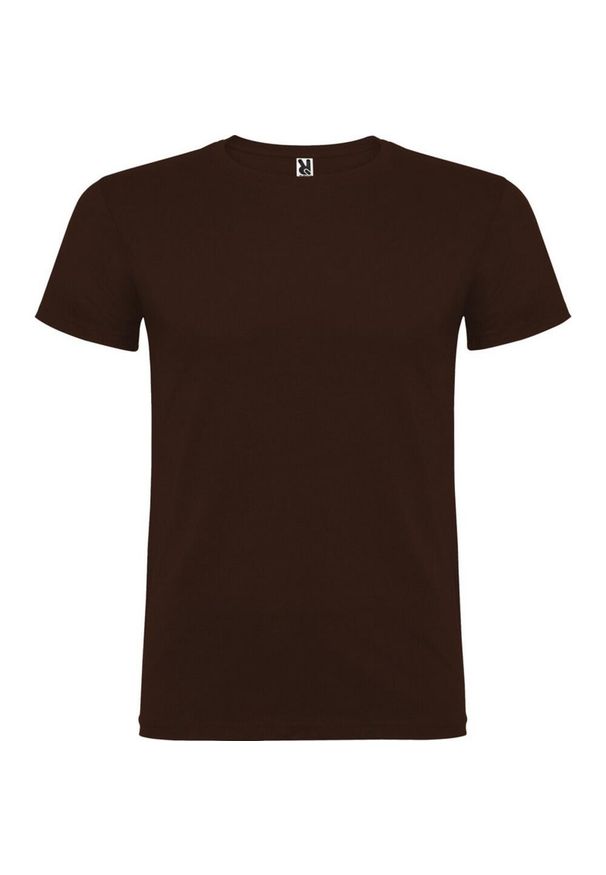 ROLY - Męska Koszulka Z Krótkim Rękawem Beagle. Kolor: brązowy. Długość rękawa: krótki rękaw. Długość: krótkie. Sport: turystyka piesza