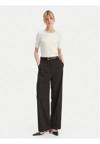 Calvin Klein T-Shirt Varigated LV044F211G Écru Slim Fit. Materiał: bawełna #4