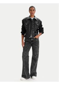 Karl Lagerfeld Jeans Kurtka z imitacji skóry B1W15027 Czarny Regular Fit. Kolor: czarny. Materiał: syntetyk #6