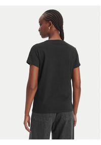 Liu Jo Sport T-Shirt TA6057 JS923 Czarny Regular Fit. Kolor: czarny. Materiał: bawełna. Styl: sportowy #5