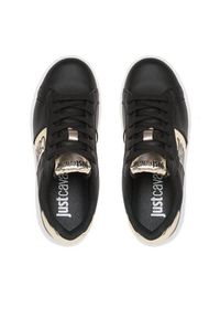 Just Cavalli Sneakersy 74RB3SB2 Czarny. Kolor: czarny. Materiał: skóra #3