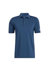 Adidas - Koszulka adidas Poloshirt Ultimate 365, Mężczyźni. Typ kołnierza: polo, golf. Kolor: niebieski. Materiał: poliester, materiał. Styl: sportowy
