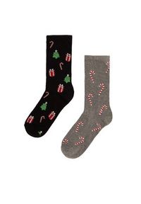 Lasocki Skarpety długie 2MB-001-AW23 (2-pack) Szary. Kolor: szary. Materiał: materiał #3