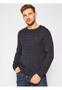 Sweter Polo Ralph Lauren. Typ kołnierza: polo. Kolor: niebieski #1