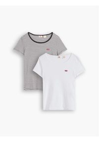 Levi's® Komplet 2 t-shirtów 74856-0014 Kolorowy Slim Fit. Materiał: syntetyk. Wzór: kolorowy #1