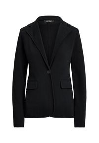 Lauren Ralph Lauren - LAUREN RALPH LAUREN Marynarka 200971364001 Czarny Straight Fit. Kolor: czarny. Materiał: bawełna #4