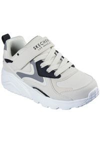 skechers - Buty sportowe dla dzieci Skechers Uno Lite Chroma cruiser. Okazja: na co dzień. Kolor: biały. Materiał: materiał, skóra #1
