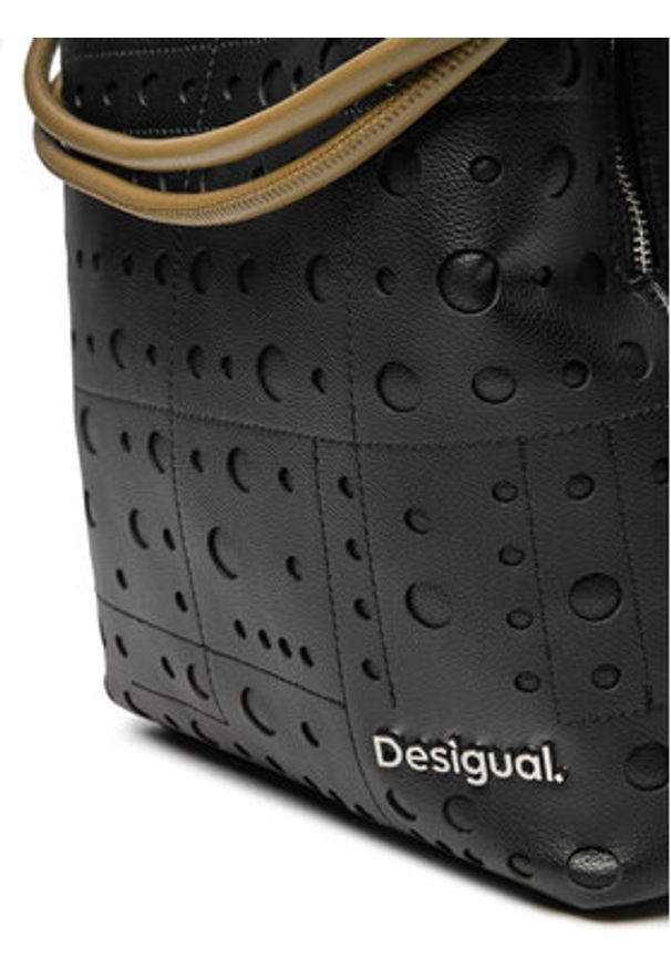 Desigual Plecak Bloomer 24WAKP22 Czarny. Kolor: czarny. Materiał: skóra