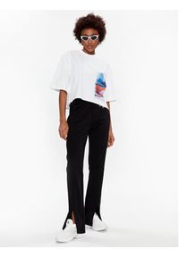 Calvin Klein Jeans T-Shirt J20J220727 Biały Regular Fit. Kolor: biały. Materiał: bawełna #3