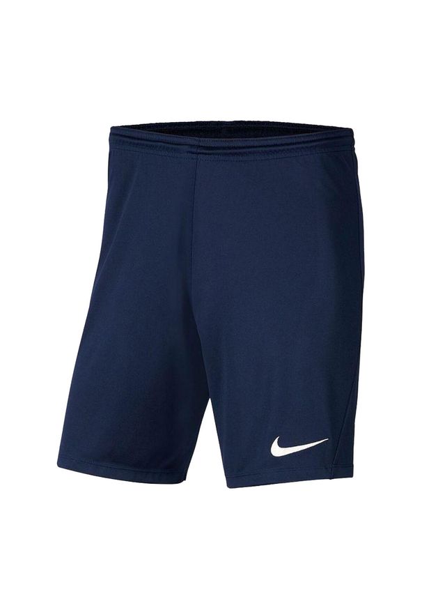 Nike - Męskie Spodenki Dry Park III. Kolor: niebieski. Sport: turystyka piesza