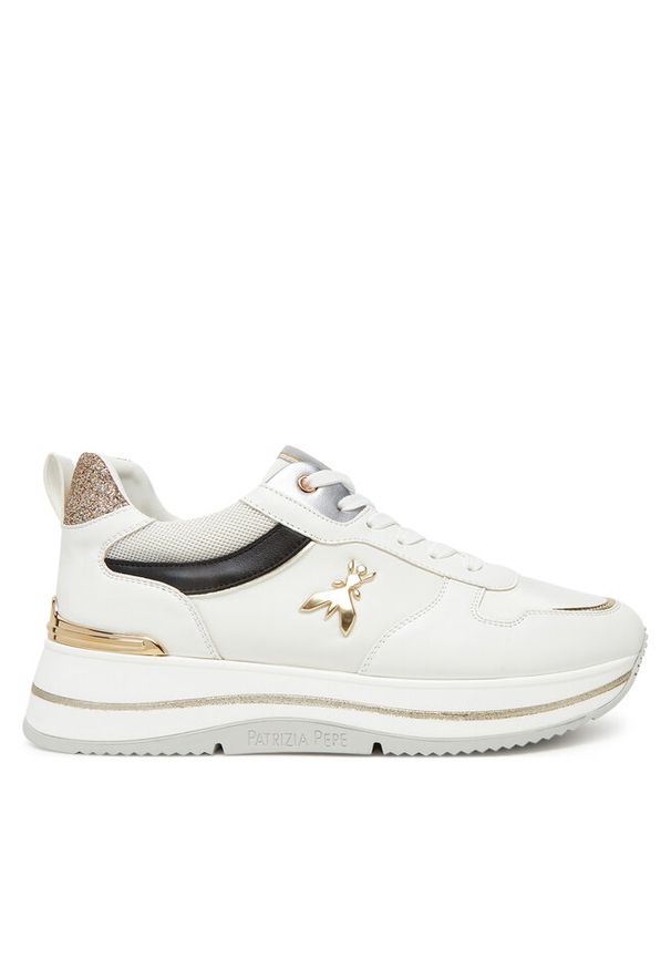 Sneakersy Patrizia Pepe. Kolor: biały