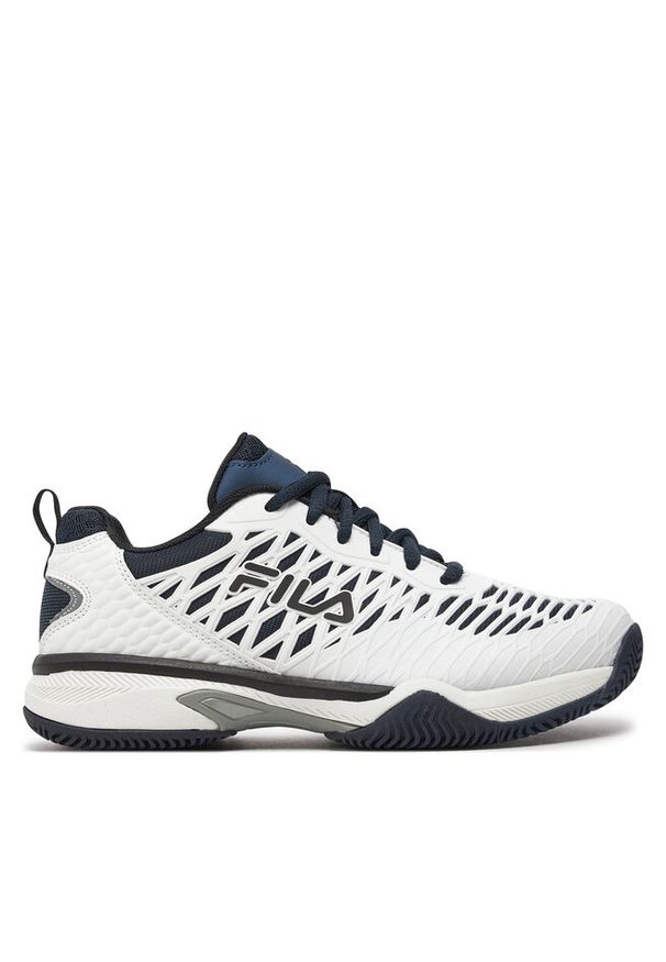 Buty do tenisa Fila. Kolor: biały. Sport: tenis