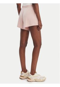Guess Szorty sportowe O6GD02 KCQP2 Różowy Relaxed Fit. Kolor: różowy. Materiał: wiskoza #4