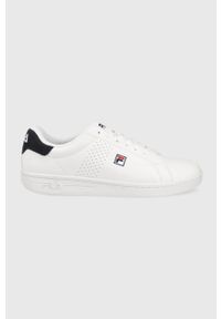 Fila sneakersy Crosscourt kolor biały. Nosek buta: okrągły. Zapięcie: sznurówki. Kolor: biały