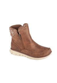 skechers - Buty zimowe damskie, Synergy - Lovely Collab. Kolor: brązowy. Sezon: zima #1