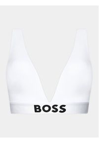 BOSS - Boss Biustonosz braletka Stmt 50497878 Biały. Kolor: biały. Materiał: syntetyk