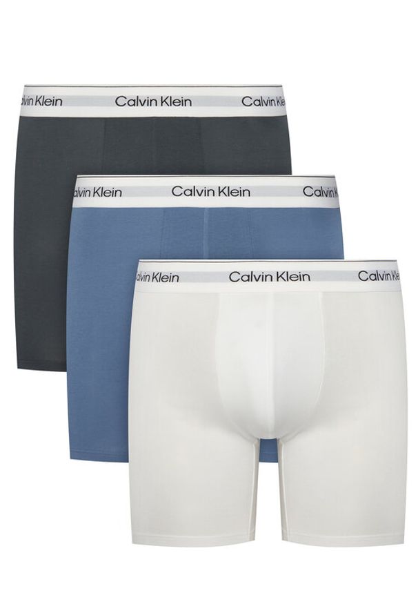 Calvin Klein Underwear Komplet bokserek LV00NB4394 Kolorowy. Materiał: bawełna. Wzór: kolorowy