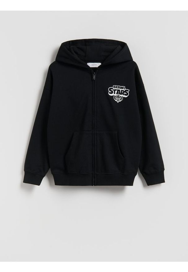 Reserved - Bluza Brawl Stars - czarny. Kolor: czarny. Materiał: bawełna, dzianina