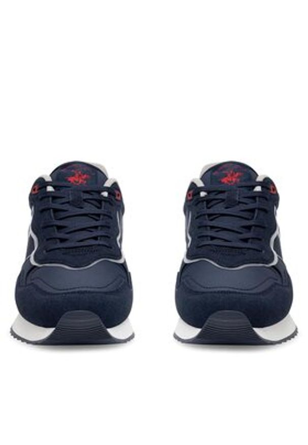 Beverly Hills Polo Club Sneakersy MP07-01433-25 Granatowy. Kolor: niebieski. Materiał: syntetyk
