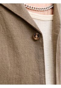 Jack & Jones Koszula Summer 12289191 Brązowy Relaxed Fit. Kolor: brązowy. Materiał: bawełna #5