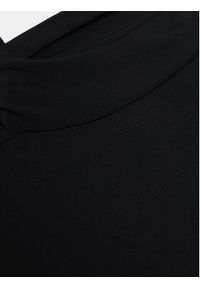 Sisley Bluzka 34KBL103P Czarny Slim Fit. Kolor: czarny. Materiał: syntetyk #7