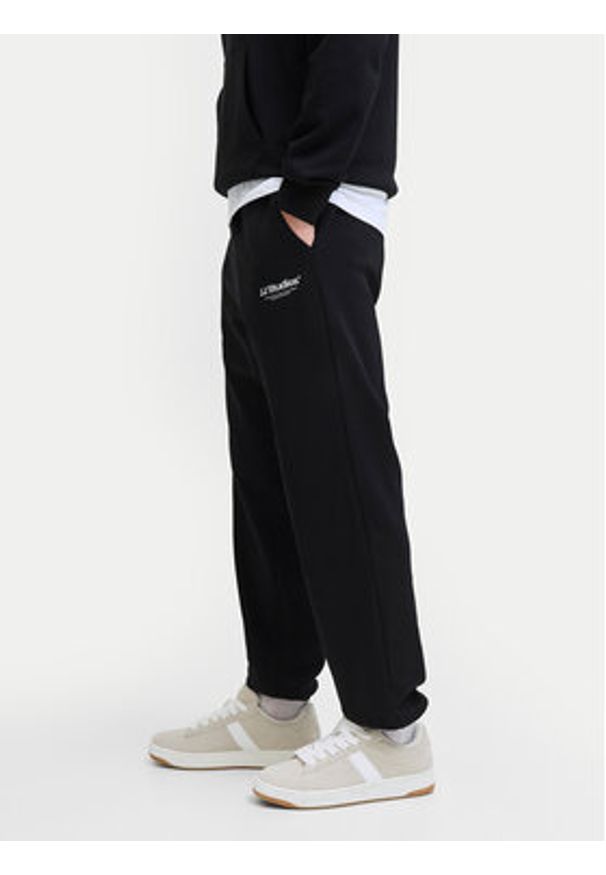 Jack & Jones Spodnie dresowe Kane Soho 12278943 Czarny Regular Fit. Kolor: czarny. Materiał: bawełna