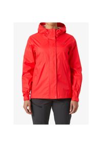 Kurtka przeciwdeszczowa damska Helly Hansen W Loke Jacket 2.0. Kolor: czerwony. Sport: turystyka piesza #1
