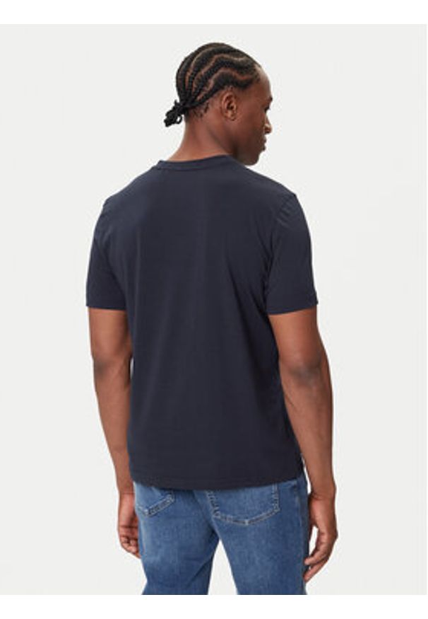 BOSS T-Shirt Te_Animali 50546362 Granatowy Regular Fit. Kolor: niebieski. Materiał: bawełna
