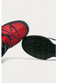 Moon Boot - Śniegowce. Nosek buta: okrągły. Zapięcie: sznurówki. Kolor: czerwony #4