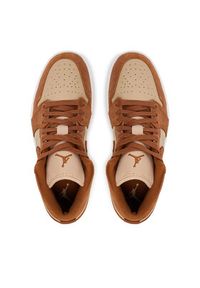 Nike Sneakersy Air Jordan 1 Low Se FJ3453 200 Brązowy. Kolor: brązowy. Materiał: skóra. Model: Nike Air Jordan #7