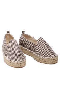 Jenny Fairy Espadryle HZF081-01ECO Brązowy. Kolor: brązowy. Materiał: materiał #7