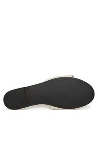 Love Moschino - LOVE MOSCHINO Klapki JA28161G0MIA0102 Écru. Materiał: skóra #3