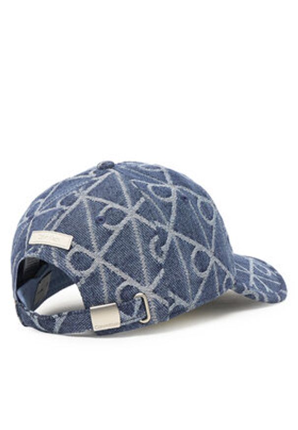 Calvin Klein Czapka z daszkiem LV04F5069G Niebieski. Kolor: niebieski. Materiał: bawełna