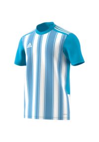 Adidas - Striped 21 t-shirt 845. Kolor: niebieski