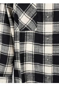 Diesel Sukienka "D-Super" | A04860-0WBBP | Kobieta | Czarny, Biały, Szary. Kolor: czarny, szary, biały, wielokolorowy. Materiał: bawełna. Typ sukienki: koszulowe. Styl: elegancki #4